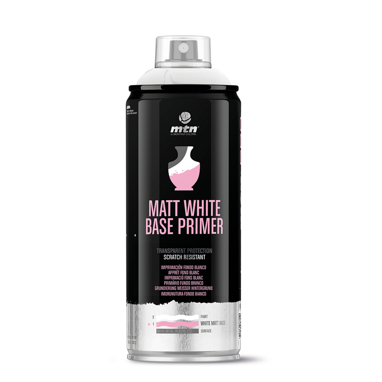 Mtn 1070521 - pro primer mat hvid | 3 stk