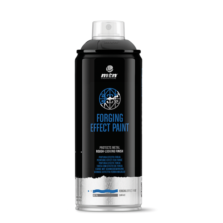 Mtn 1070478 - pro anti-rust smedede effekt: smedede effekt sort | 3 stk
