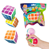 Toi-legetøj sjov squeeze cube magisk puslespil 6cm