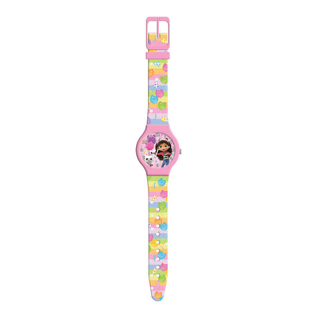 Gabby's poppenhuis horloge in blik