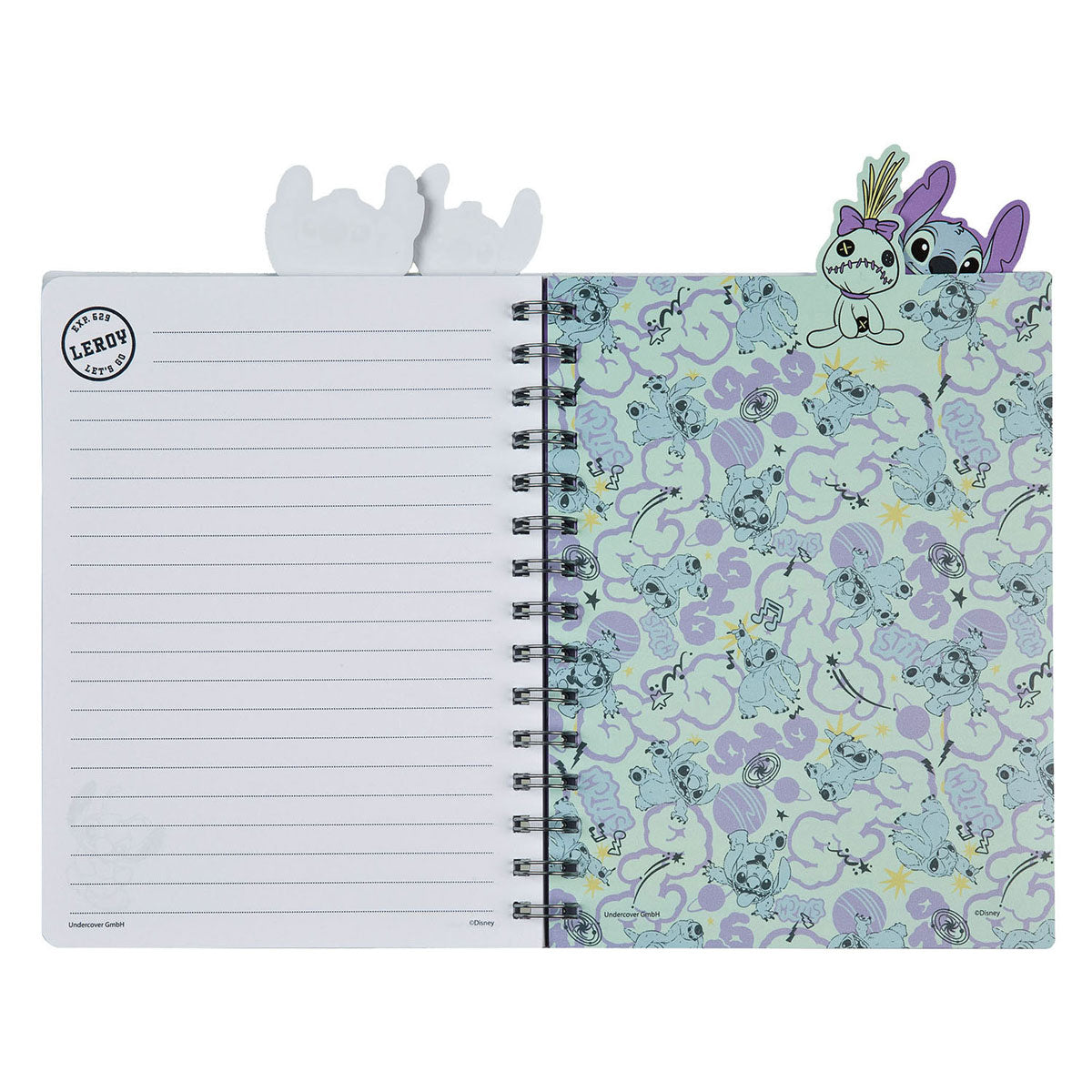 Stitch notesblok a5 spiral