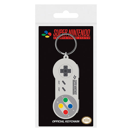 Nintendo snes controller pvc nøglering