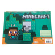 Minecraft schetsboek a4 spiraal - 40 vellen met stickers