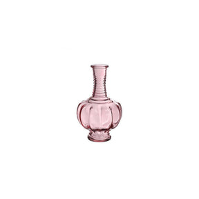 Idéer 4 sæsoner trevi vase glas ø9xh15cm lys pink