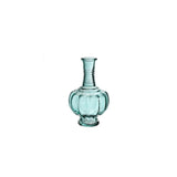 Ideas 4 seasons trevi vaas glas ã˜9xh15cm licht blauw