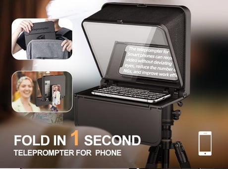 Lensgo smartphone teleprompter tcs7s 8,5 tommer