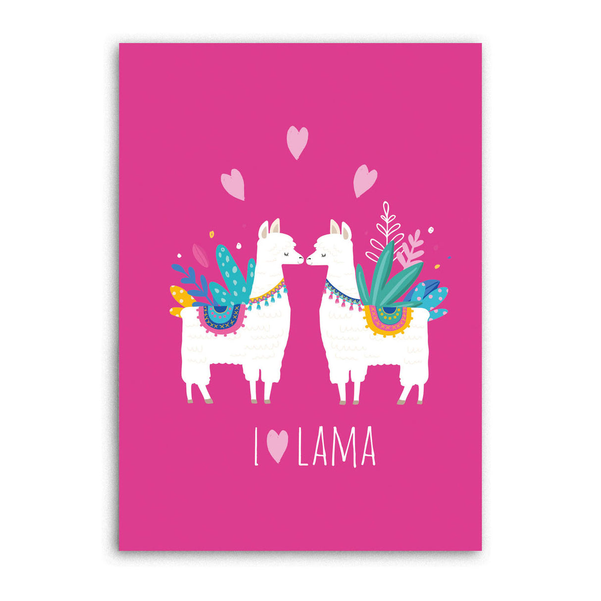 Fleece tæppe lama
