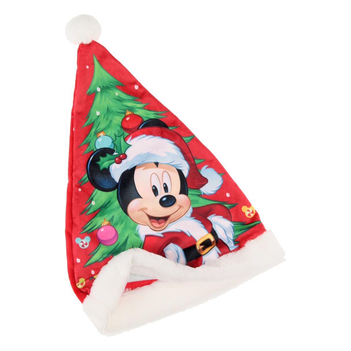 Arditex julehue mickey 43 x 32 cm polyester rød