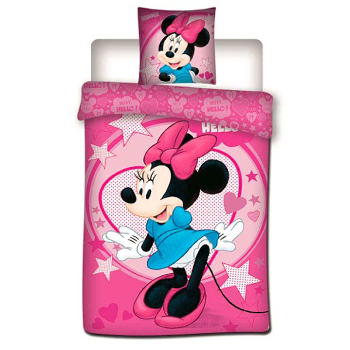 Disney dynebetræk minnie mouse, 140x200cm