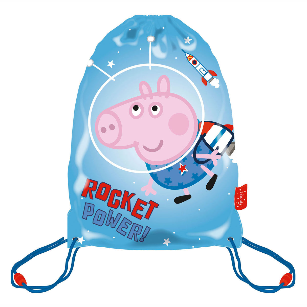 Peppa pig gymnastiktaske george rumrejser