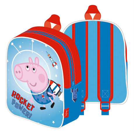 Peppa pig rygsæk george rumrejse