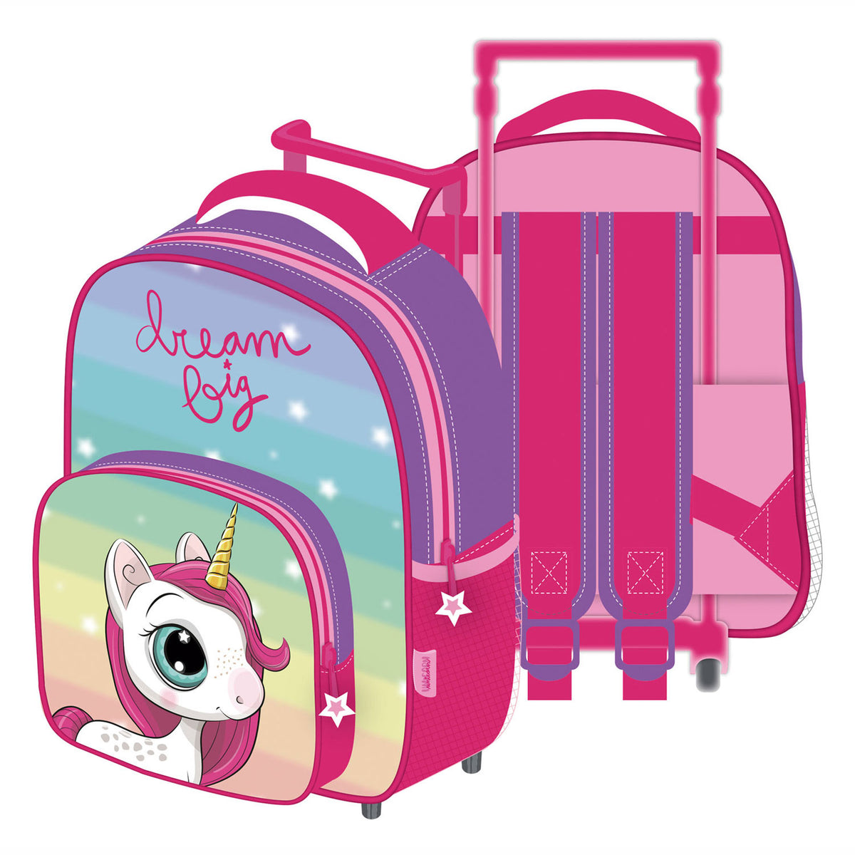 Trolley rygsæk Unicorn Dream Big