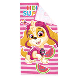 Paw Patrol håndklæde 70x140cm lyserød