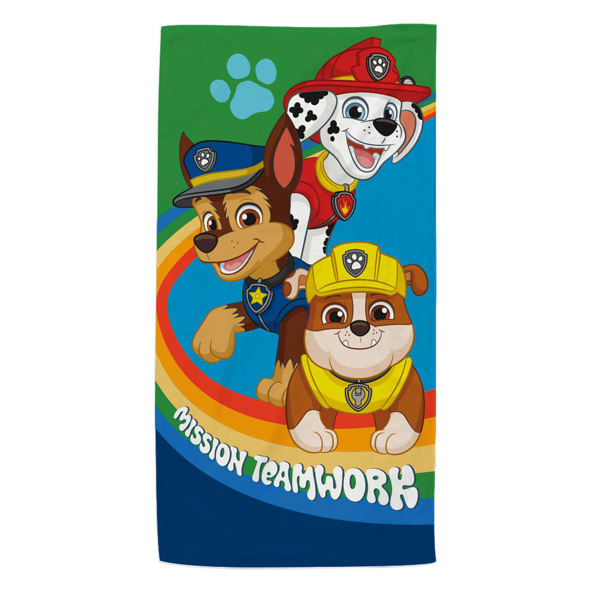 Paw patrulje badehåndklæde 70x140cm