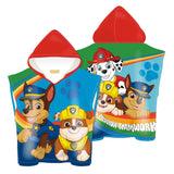 Paw patrulje håndklæde poncho, 110x55