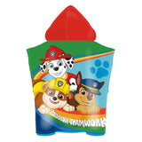 Paw patrulje håndklæde poncho, 110x55