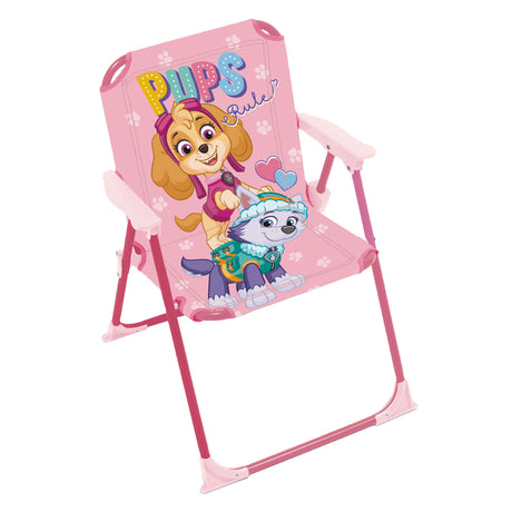 Paw patrulje børneklapstol - pink