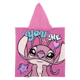 Håndklæde poncho stitch angel