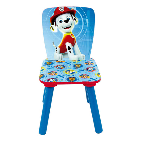 Paw patrol set houten tafel met twee stoelen - 3dlg.