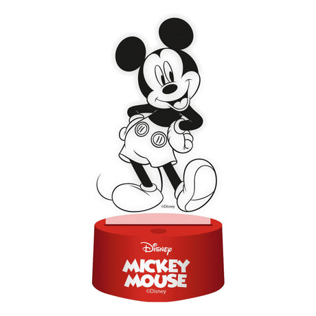 Mickey mouse 3d lamp met afstandbediening