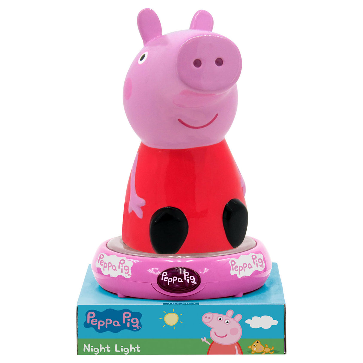 Børnelicens peppa pig 3d natlampe