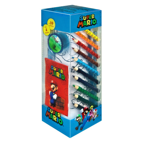 Børnlicenser Super Mario Stationery Set Tower, 35dlg.