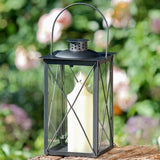 Boltze hjemmelanterne farol h30x14cm firkantet til indendørs (ekskl. stearinlys)