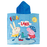 Peppa svinhåndklæde Poncho, 60x120cm