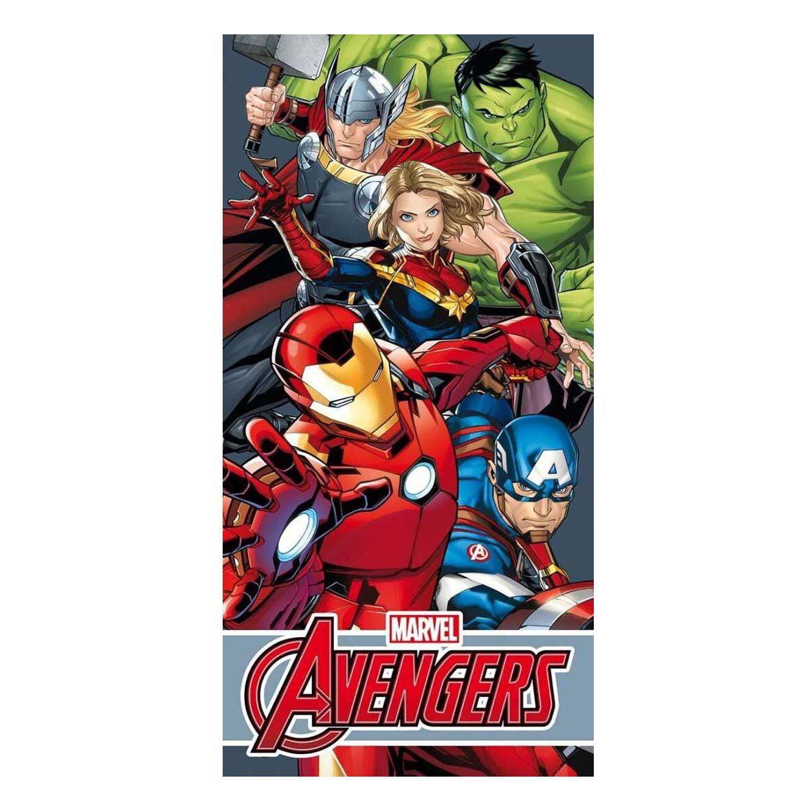 Strandhåndklæde avengers 70x140cm