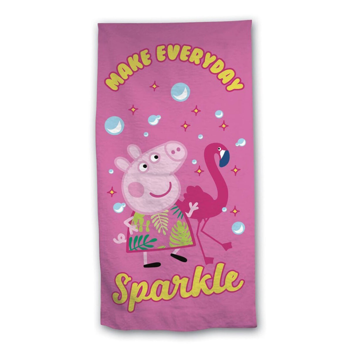 Peppa Pig Beach Håndklæde 70x140 cm mikrofiber