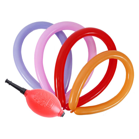 Ty par stars ballonpumpe med 12 modelleringsballoner