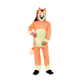 Disney børnekostume jumpsuit blå bingo, 3-4 år