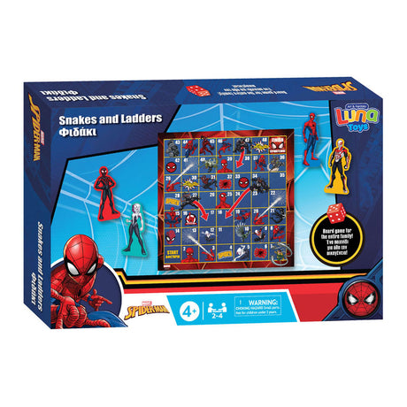 Snake ladder spil spiderman