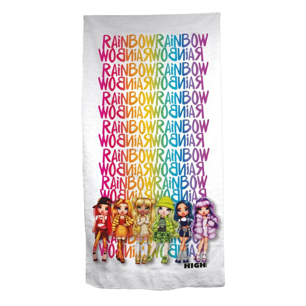 Rainbow High Beach håndklæde, 70x140cm