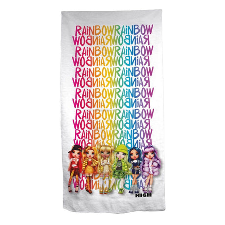 Rainbow High Beach håndklæde, 70x140cm