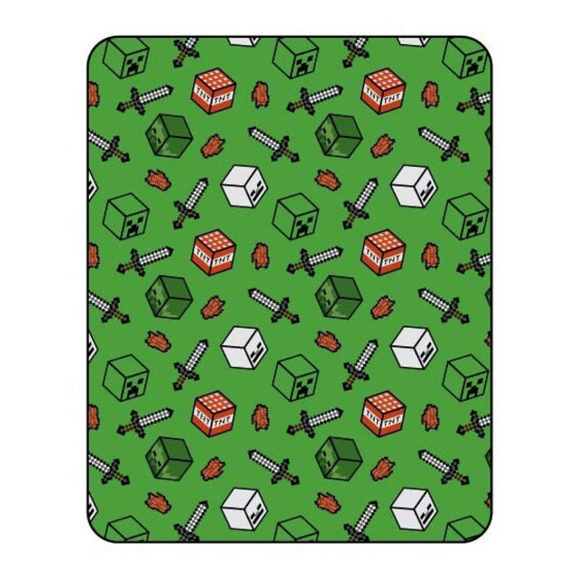 Flanel DeKen Minecraft, 110x150cm