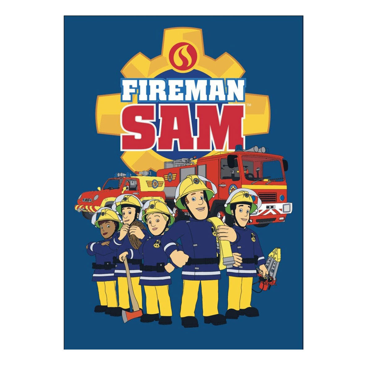 Brandmand Sam Fleece DeKen, 110x140cm
