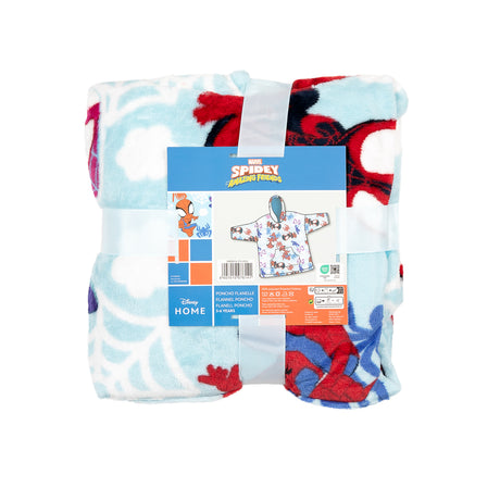 Puch spidey børne fleece hættetrøje tæppe sweater, 3-6 år