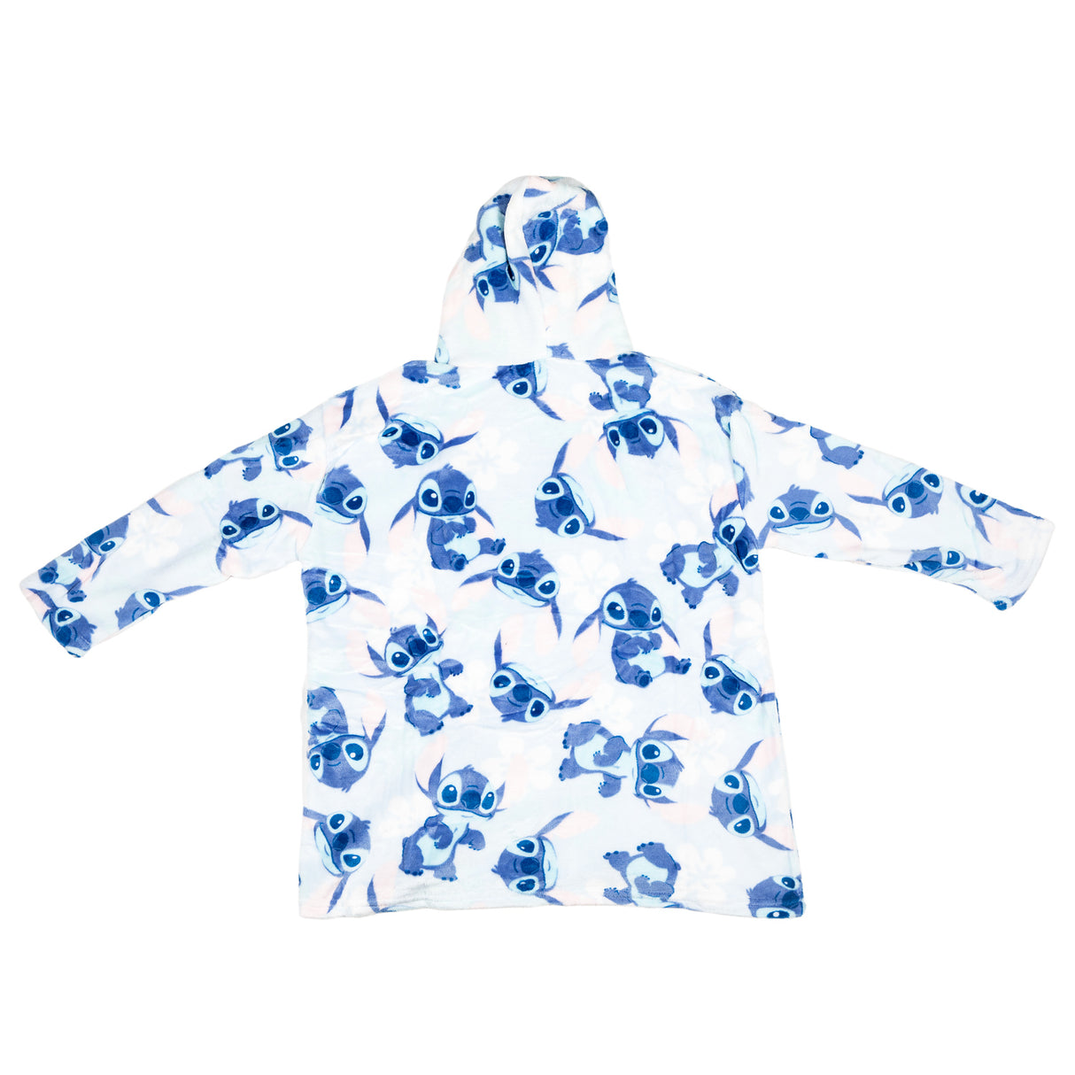 Puch stitch børne fleece hættetrøje tæppe sweater, 7-14 år