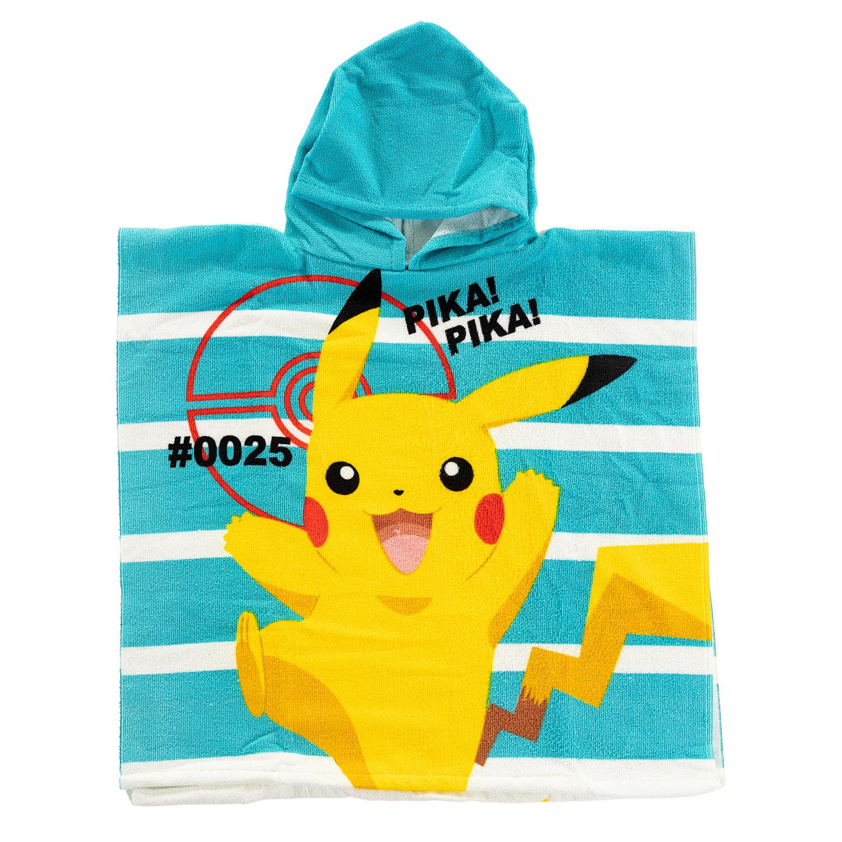 Pokémon børneponcho, 55x110cm