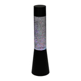 Glitter LED lampe farveændring, 33 cm