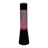 Glitter LED lampe farveændring, 33 cm