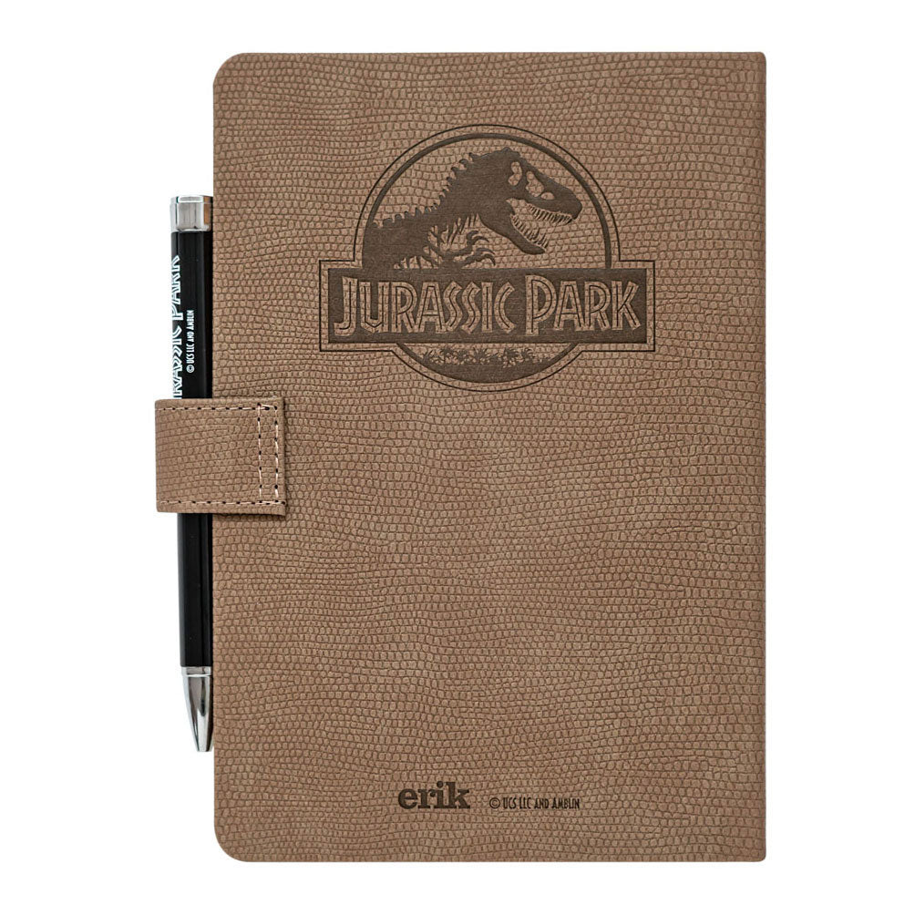 Premium Notebook A5 Jurassic Park med pen