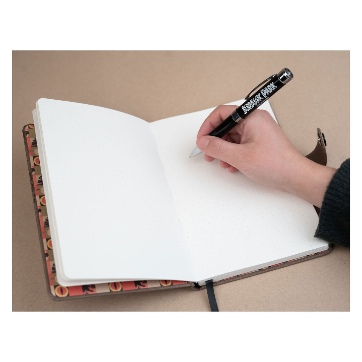 Premium Notebook A5 Jurassic Park med pen