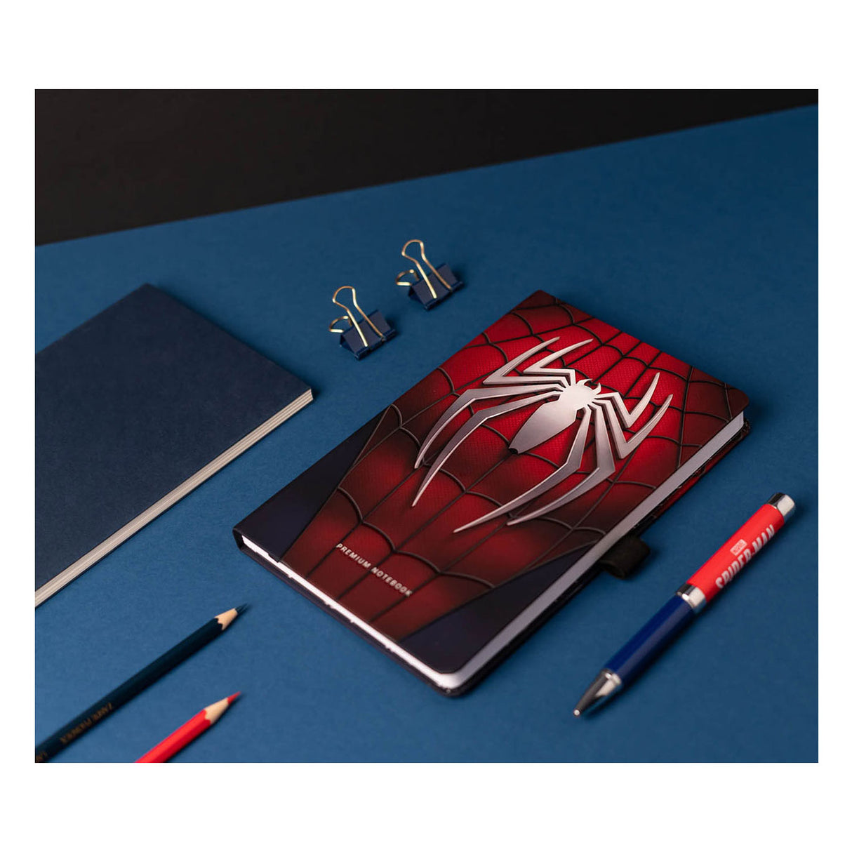 Premium Notebook A5 Spider-Man med pen