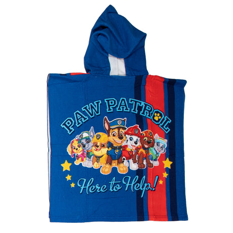 Paw patrulje håndklæde poncho 55x110cm