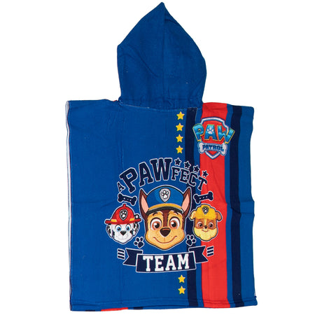 Paw patrulje håndklæde poncho 55x110cm