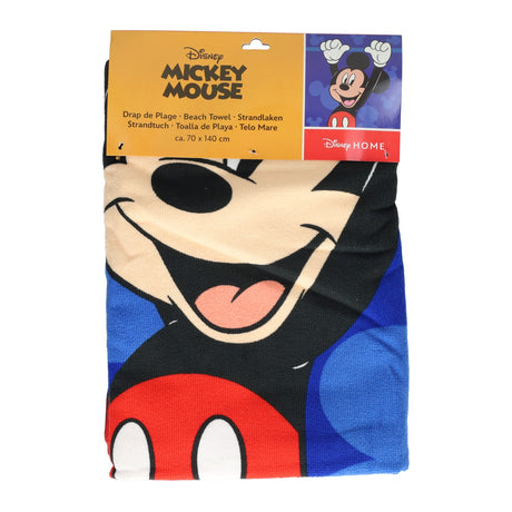 Mickey mouse badehåndklæde, 140x70cm