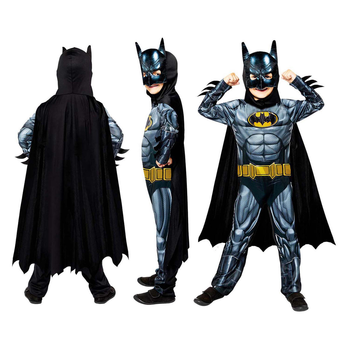 Bæredygtig børnekostume batman - 8-10 år