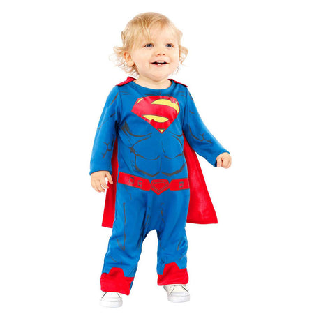 Børnekostume supermand - 12-18 måneder